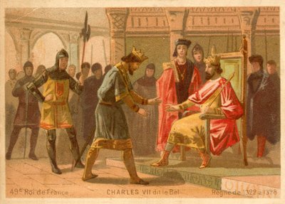 Carlos IV de Francia de French School